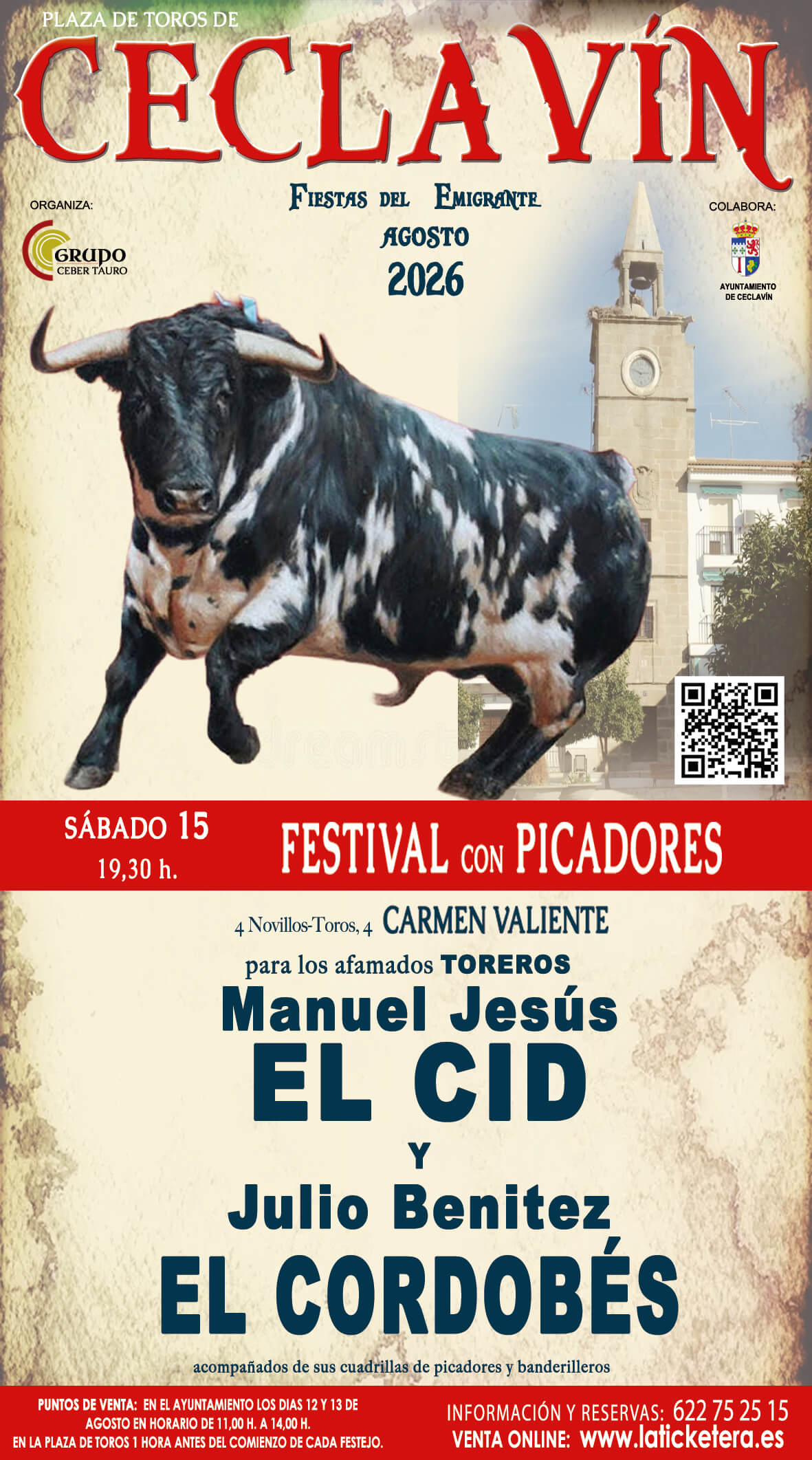 Festival con Picadores - Toros en Ceclavín