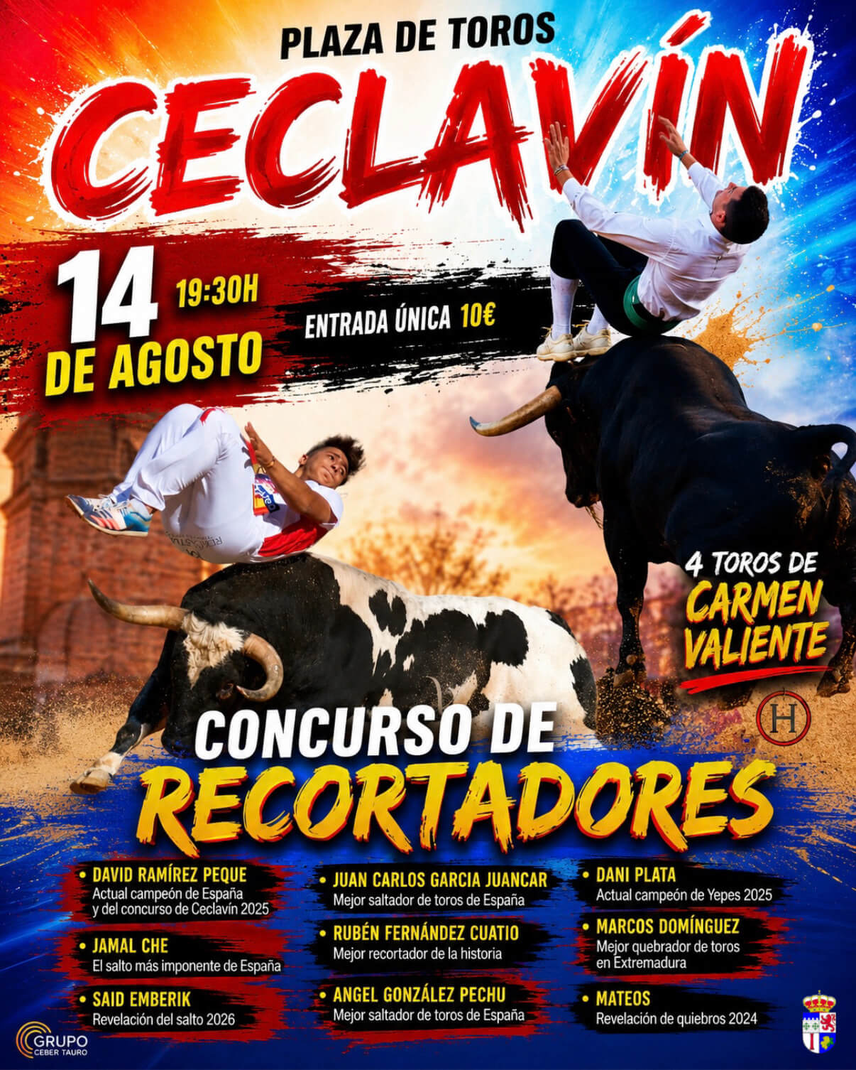 Concurso de Recortes - Toros en Ceclavín
