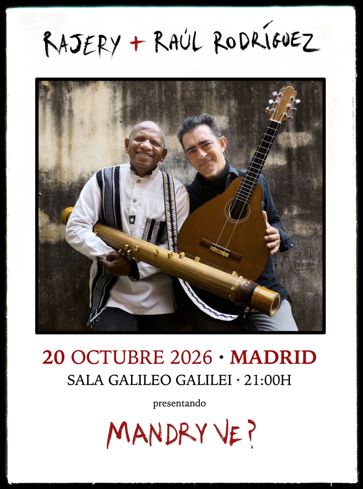 RAJERY + RAÚL RODRÍGUEZ presentan "MANDRY VE?"