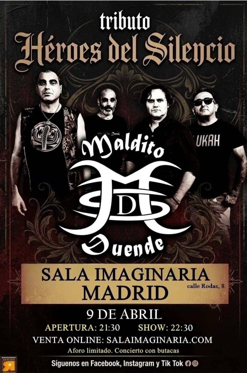 MALDITO DUENDE Tributo a Héroes del Silencio