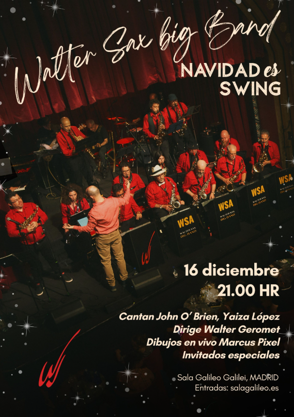 Walter Sax Big Band - Navidad es Swing