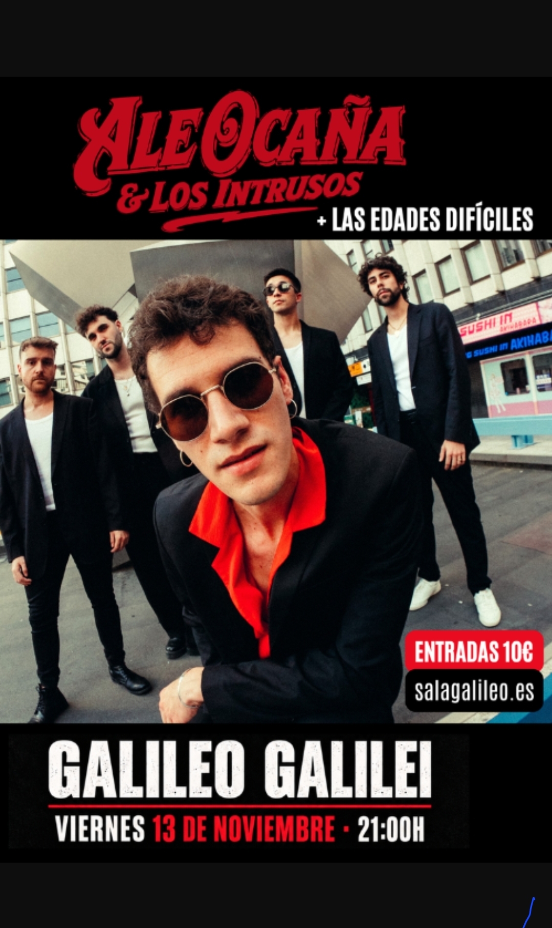 ALE OCAÑA & LOS INTRUSOS + Las Edades Difíciles