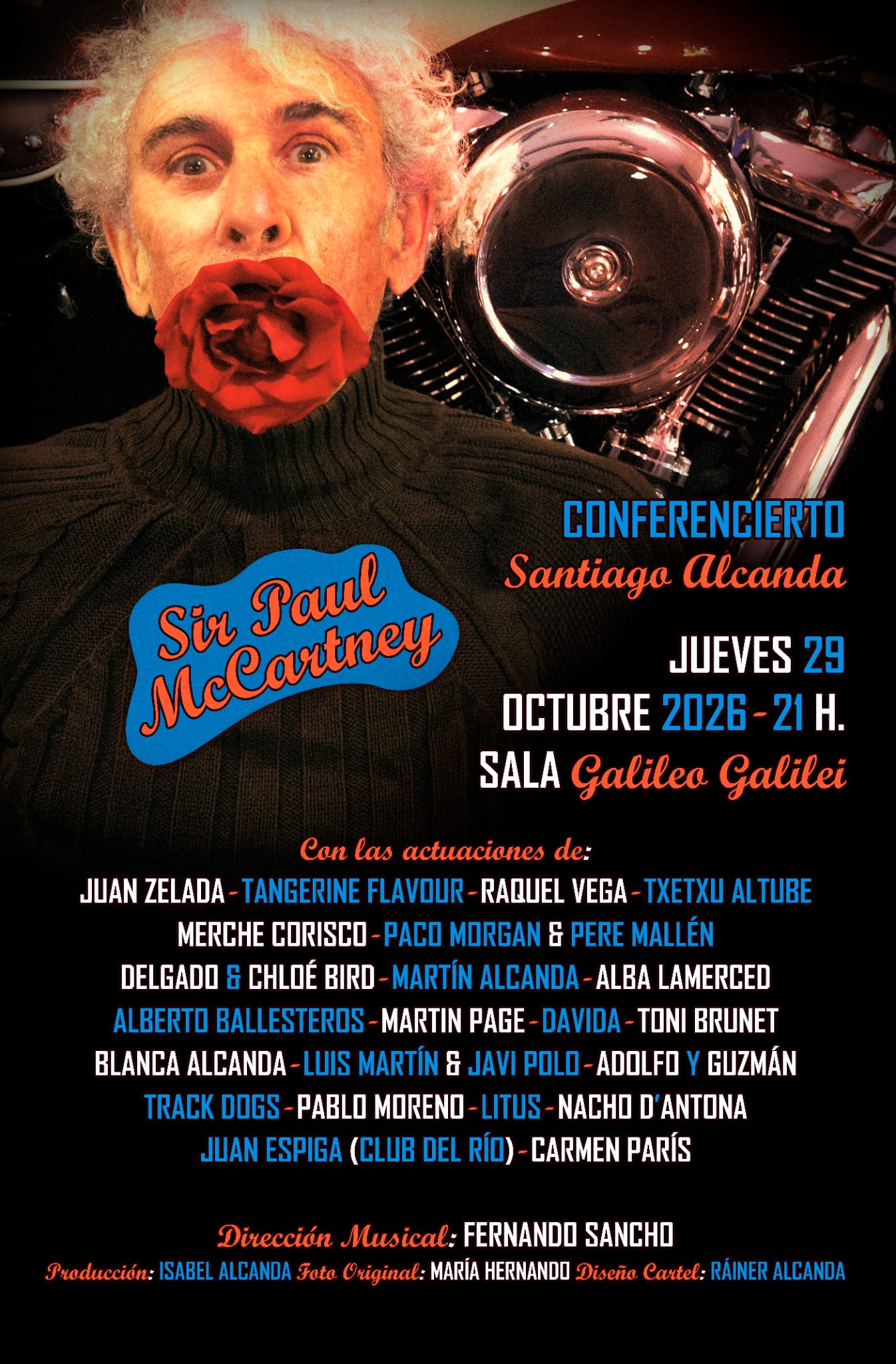 CONFERENCIERTO HOMENAJE A PAUL McCARTNEY