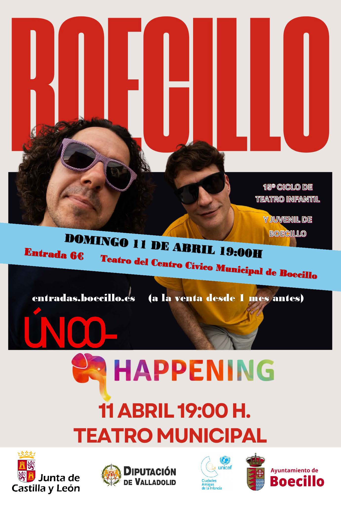 ÚNICO. HAPPENING