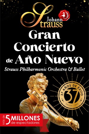 JOHANN STRAUSS. GRAN CONCIERTO DE AÑO NUEVO