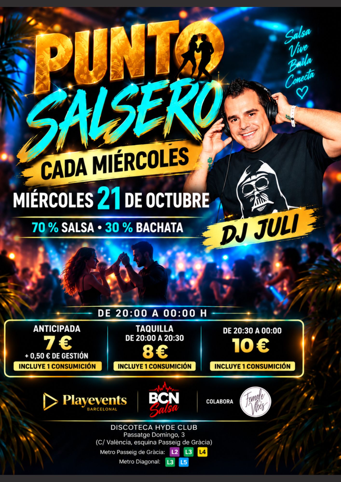 21/10 PUNTO SALSERO CON DJ JULI 