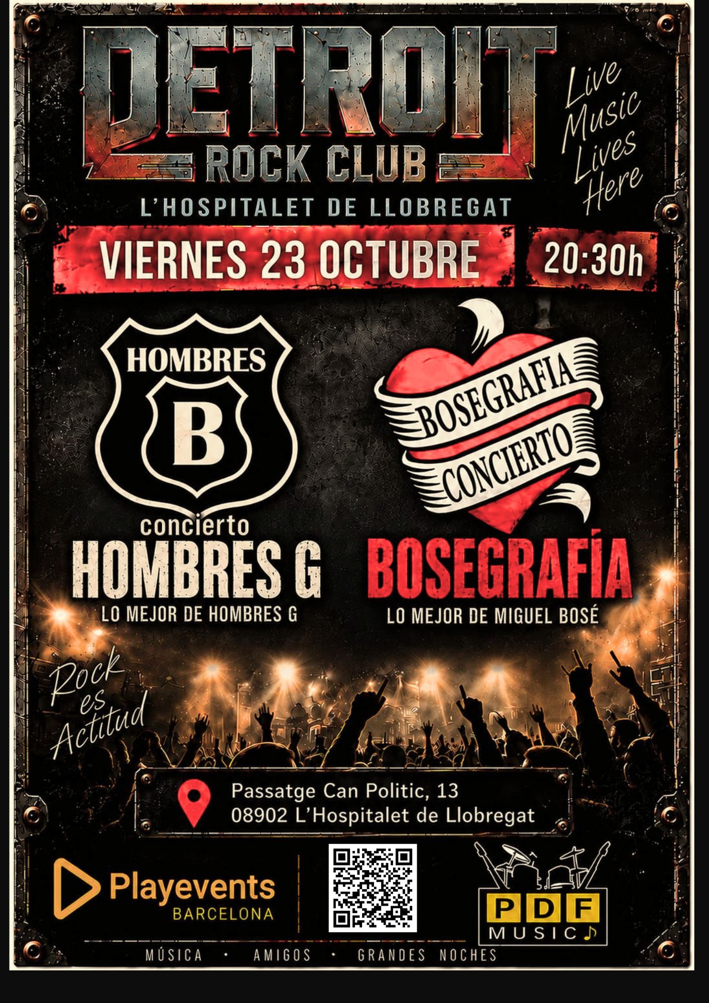 23/10 viernes HOMBRES B + BOSEGRAFÍA