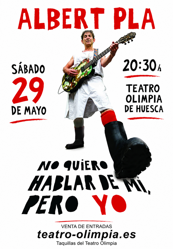 ALBERT PLA presenta NO QUIERO HABLAR DE MI, PERO YO