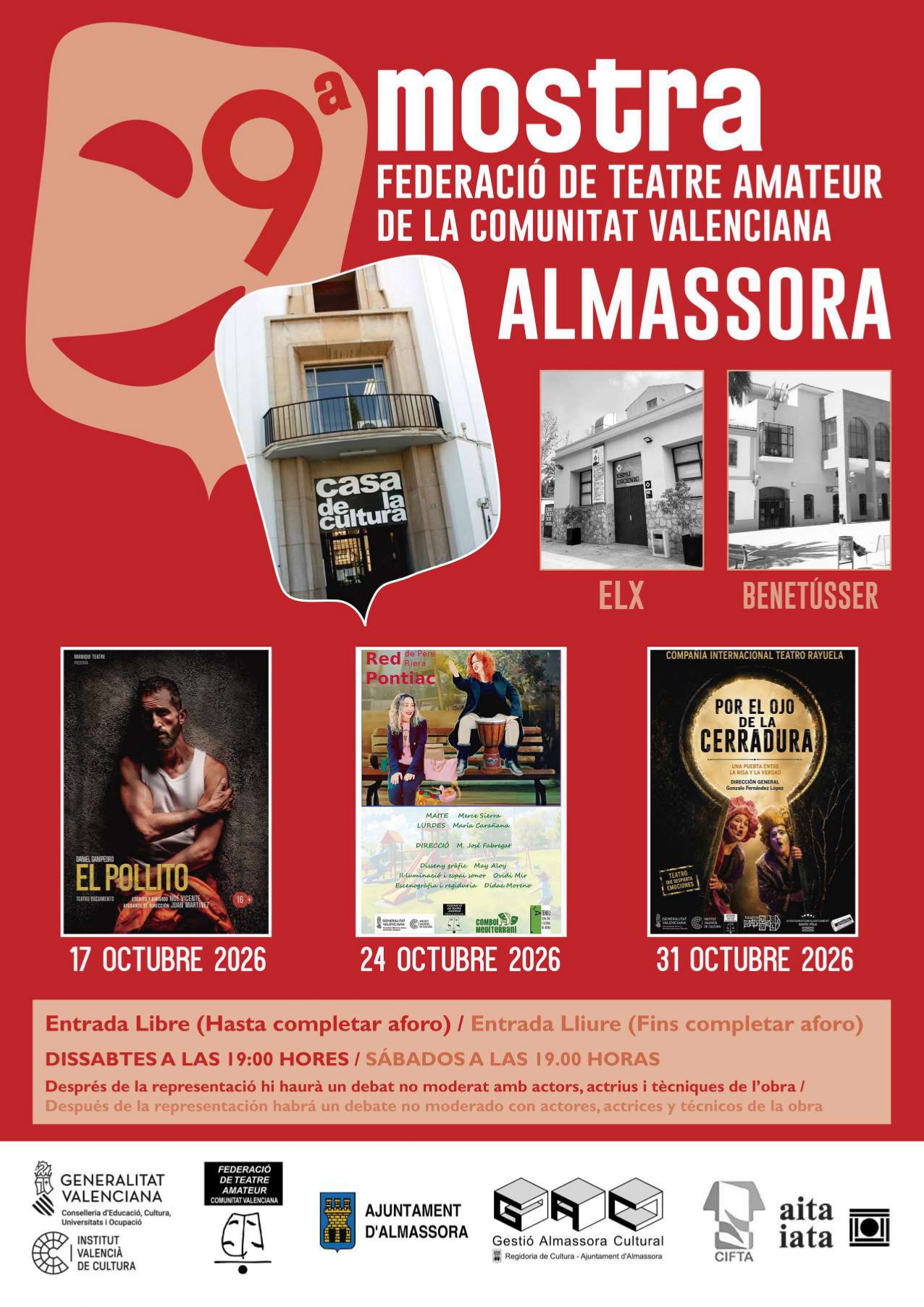 9ª Mostra de Teatre Amateur de la FVMP - Red Pontiac